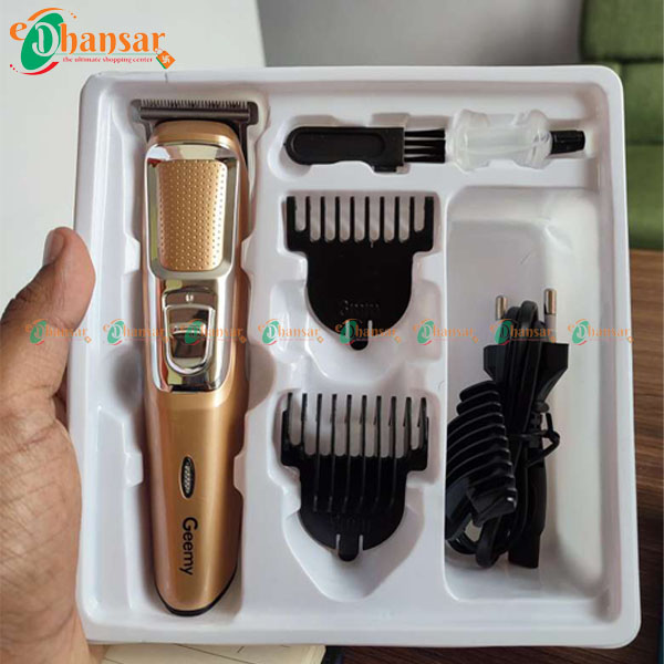 Geemy Electric Rechargeable Professional Hair And Beard Trimmer(GM-6077) 
