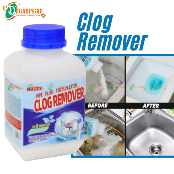 4 Pcs Clog Remover (110 gram)