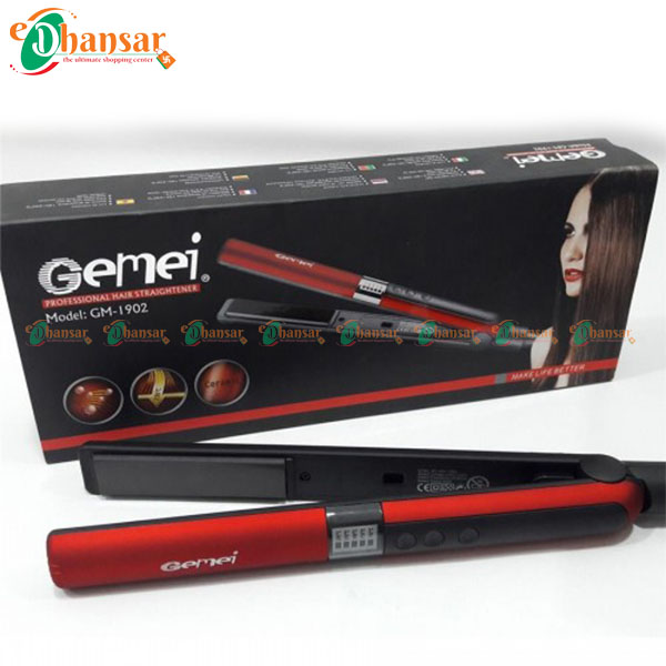Gemmy Gm-1902 Professional Hair Straightener 