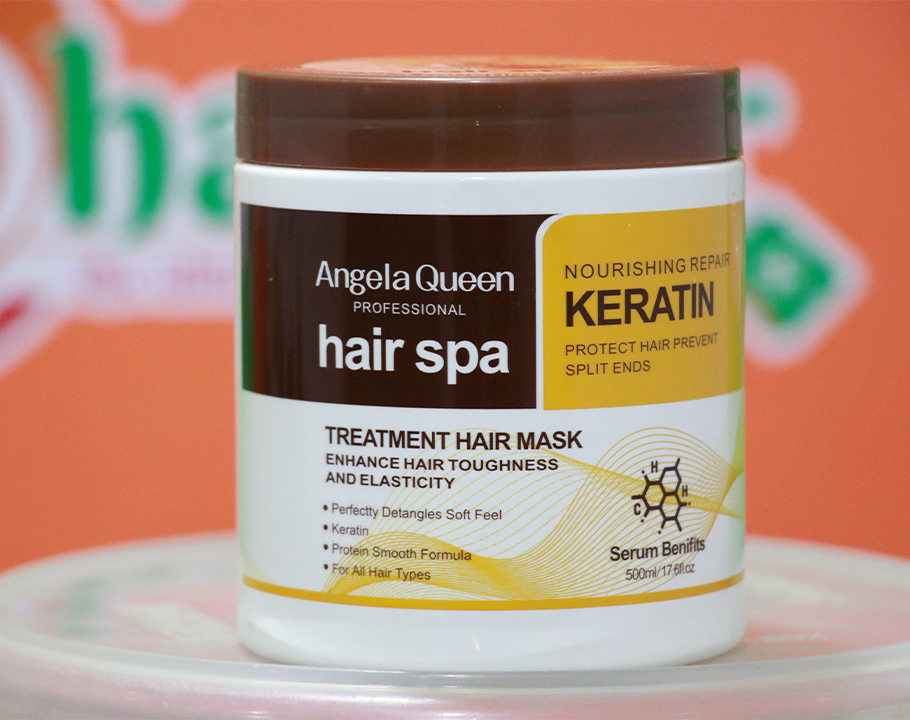 Angela Queen Professional Keratin Hair Spa / Treatment Hair Mask/ Enhance Hair Toughness and Elasticity
