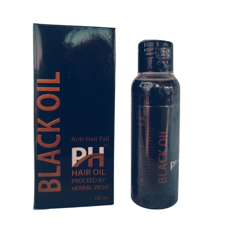 PH Shine Shampoo and PH Black Hair Oil 