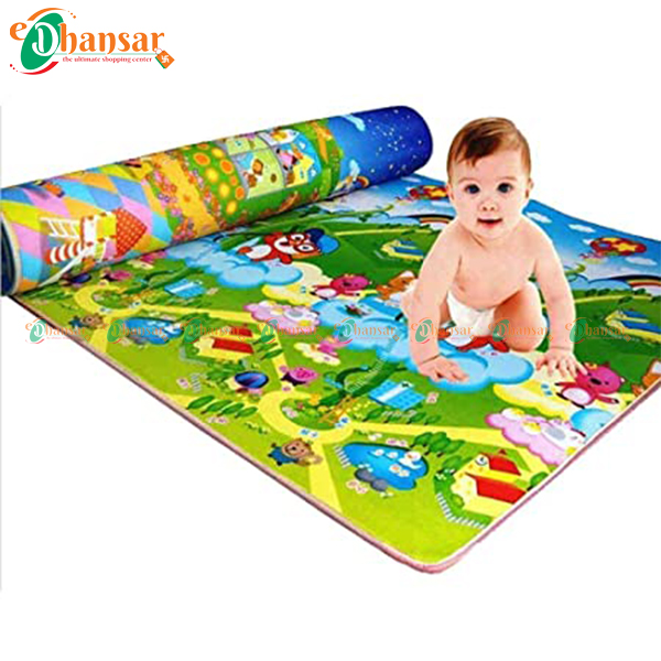 Double Side 3D Print Baby Play Mat