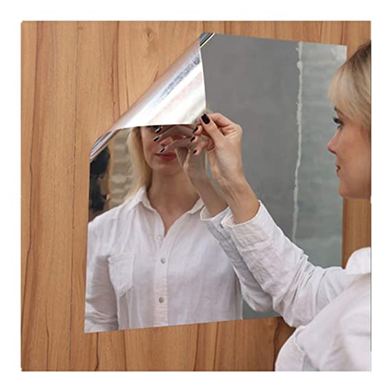 High Quality Self Adhesive Mirror Sheet on Wall 