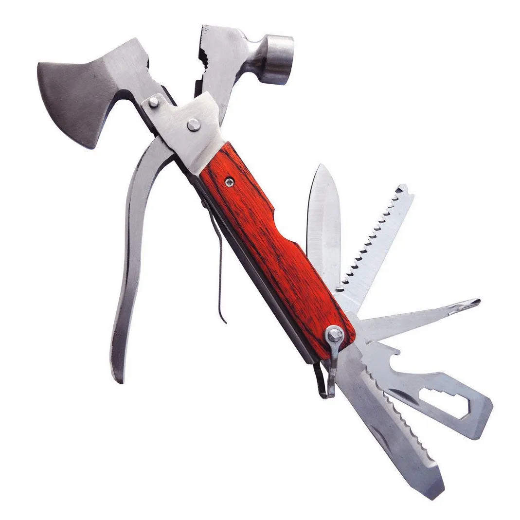 18 In 1 Stainless Steel  Pocket Hammer