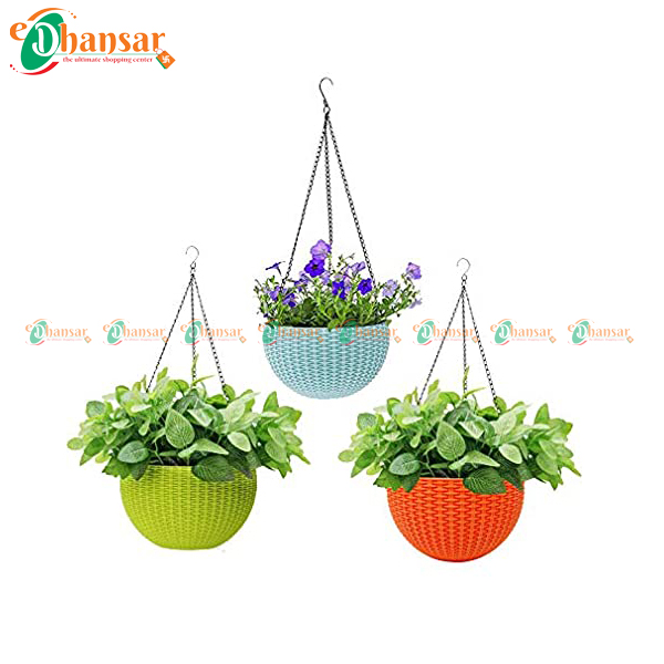 Hanging Basket Flower Pot Medium Size 