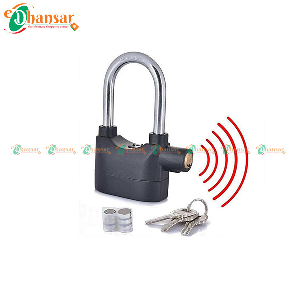 Waterproof Siren Alarm Lock with keys Anti Theft Security System 