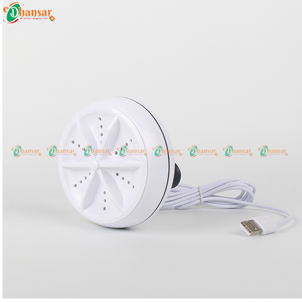 Mini ultrasonic Turbine Washing Machine with USB cable for Travel Home