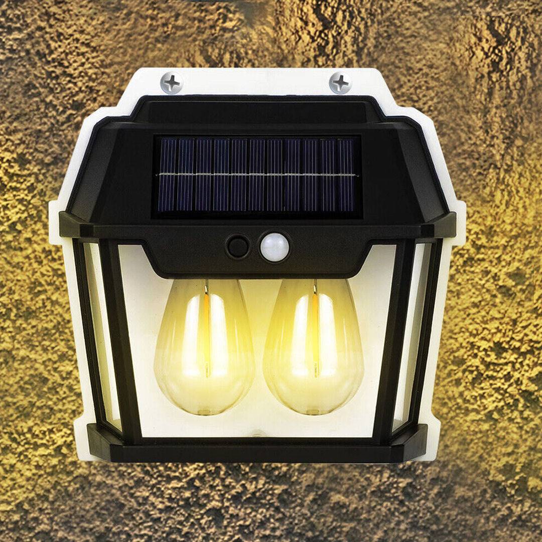 Rechargeable Solar Interaction Wall lamp (2 bulb) 