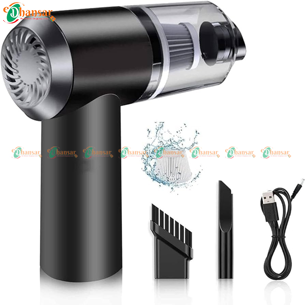 6 in 1 Car Vacuum Cleaner Air Blower Wireless Handheld Rechargeable Mini